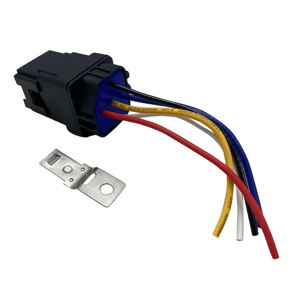 Race Sport NEW - IP67 WaterProof 12-Volt 40AMP relay and Pre-wIred 5-Pin RSWP12VRELAY - main